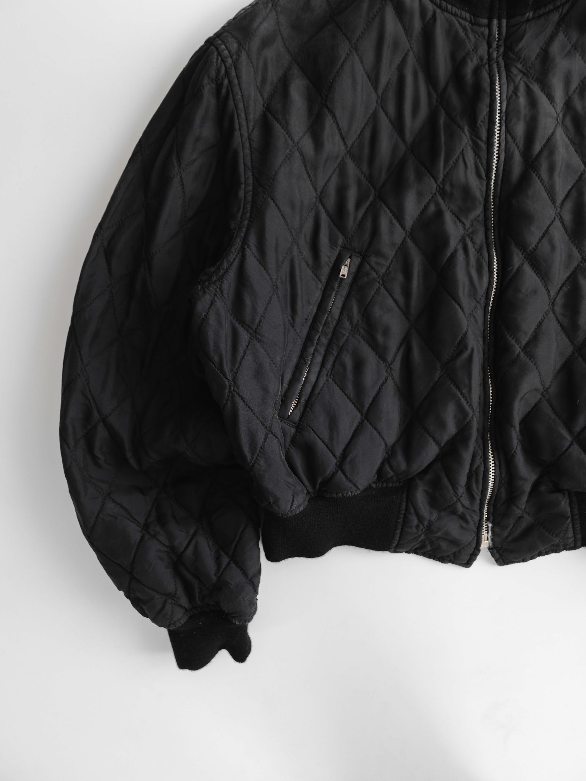 SS1999 YOHJI YAMAMOTO PLAID / TARTAN BLACK /WHITE Y'S REVERSIBLE JACKET