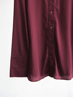 SS2003 GUCCI PURPLE MONOGRAM JACQUARD LS SHIRT