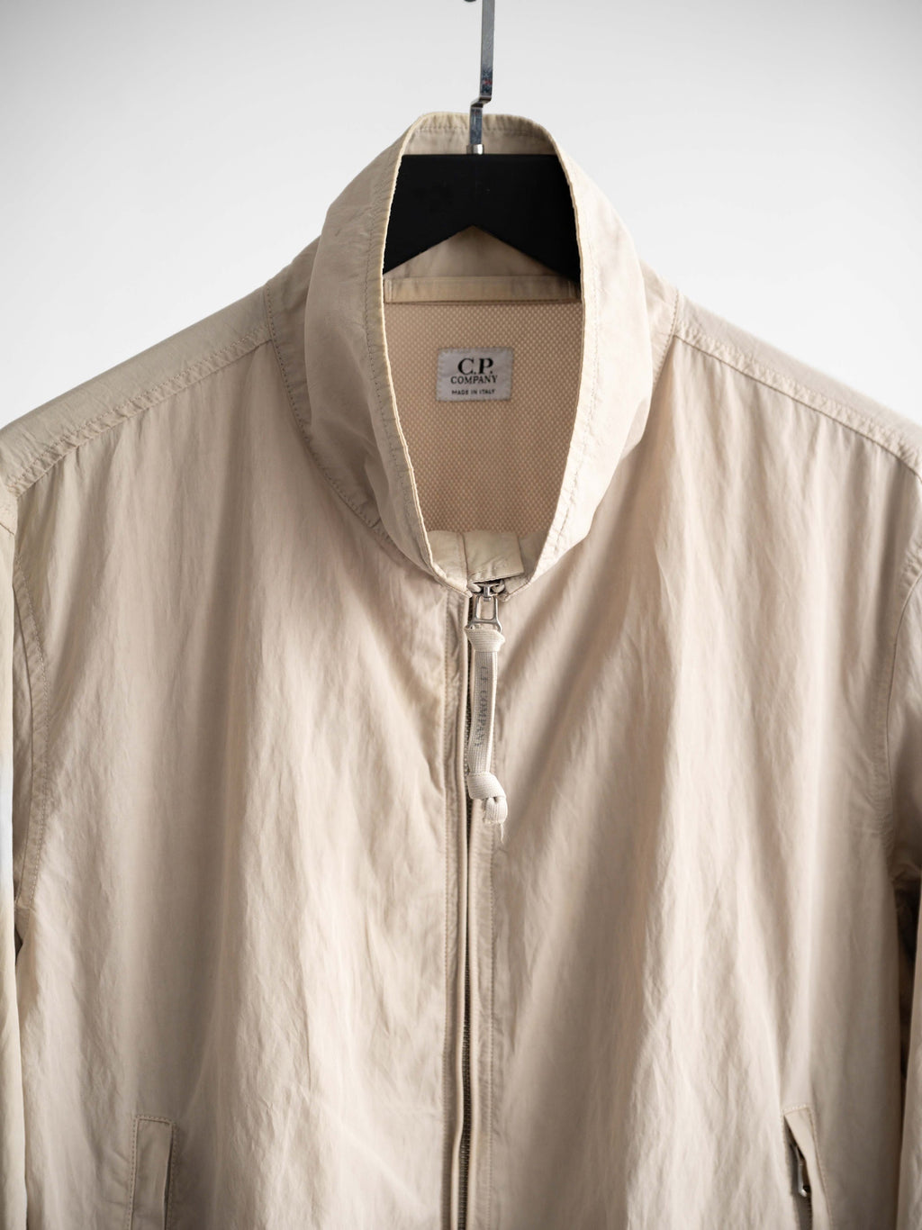 SS2004 CP COMPANY CREAM MADE IN ITALY WINDEBREAKER JACKET