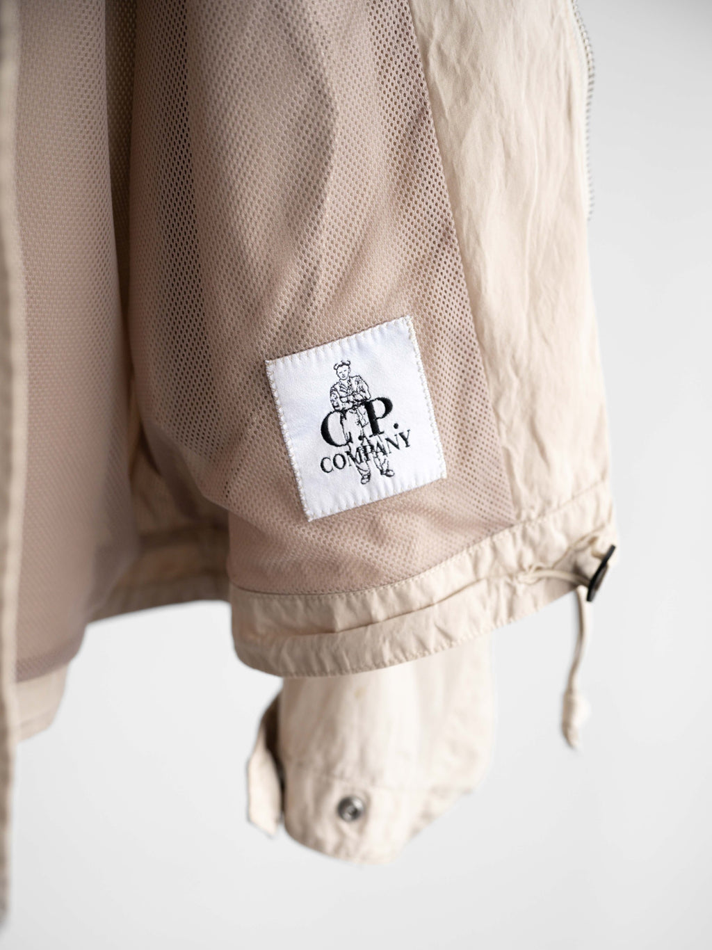 SS2004 CP COMPANY CREAM MADE IN ITALY WINDEBREAKER JACKET
