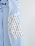 SS2008 CDG BLUE JUNYA WATANABE COLLAB LACOSTE LS SHIRT