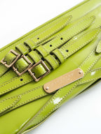 SS2011 BURBERRY GREEN "RUNWAY" PRORSUM/ LEATHER
2WAY BAG