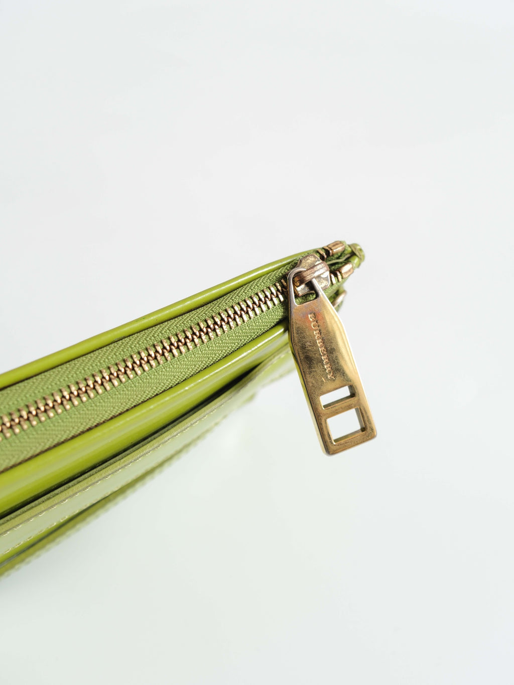 SS2011 BURBERRY GREEN "RUNWAY" PRORSUM/ LEATHER
2WAY BAG