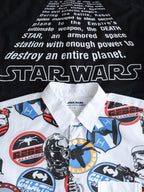 SS2013 CDG WHITE STARWARS LS SHIRT