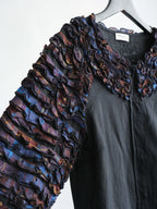 SS2013 DRIES VAN NOTEN FLORAL BLACK SS SHIRT