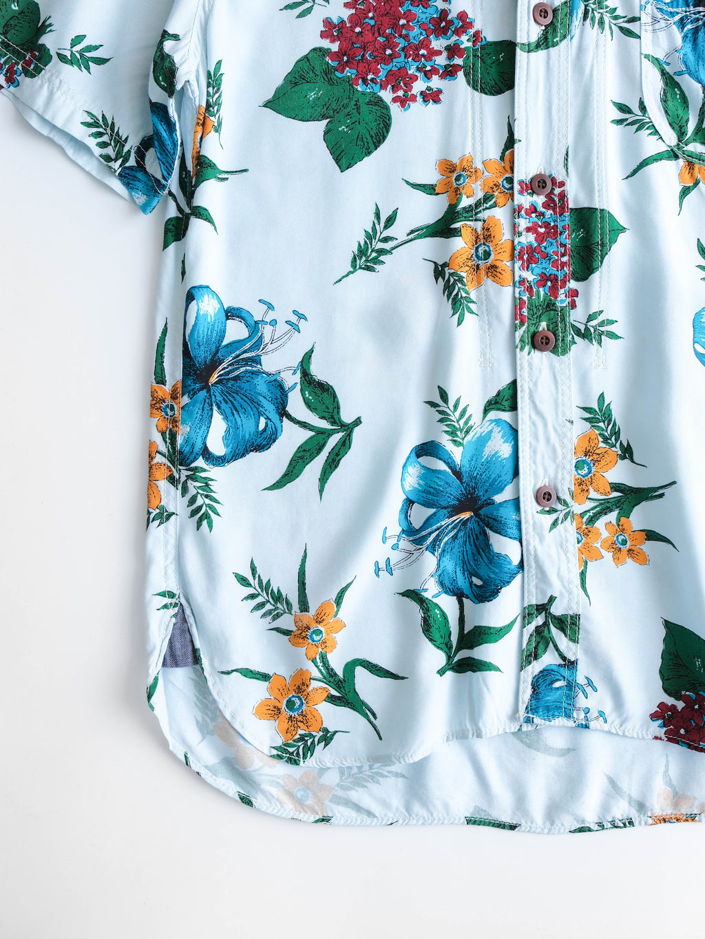 SS2014 CDG FLORAL MULTI JUNYA WATANABE "RUNWAY" HAWAII SS SHIRT