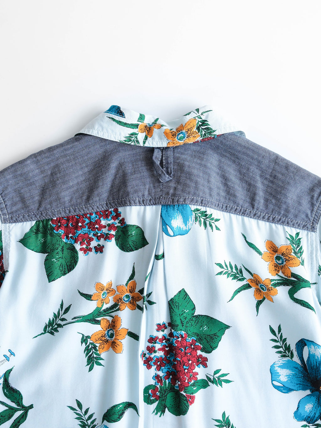 SS2014 CDG FLORAL MULTI JUNYA WATANABE "RUNWAY" HAWAII SS SHIRT