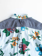 SS2014 CDG FLORAL MULTI JUNYA WATANABE "RUNWAY" HAWAII SS SHIRT