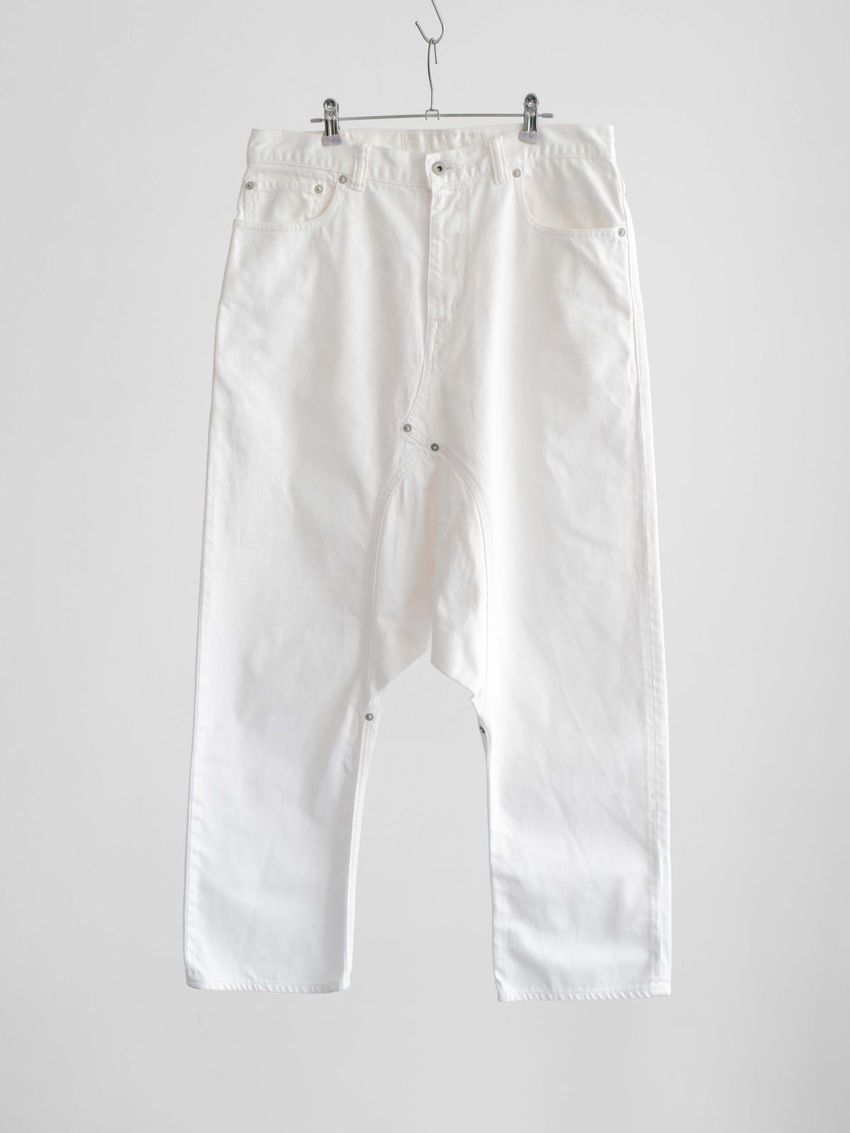 SS2016 COMME DES GARÇONS WHITE GANRYU PANTS