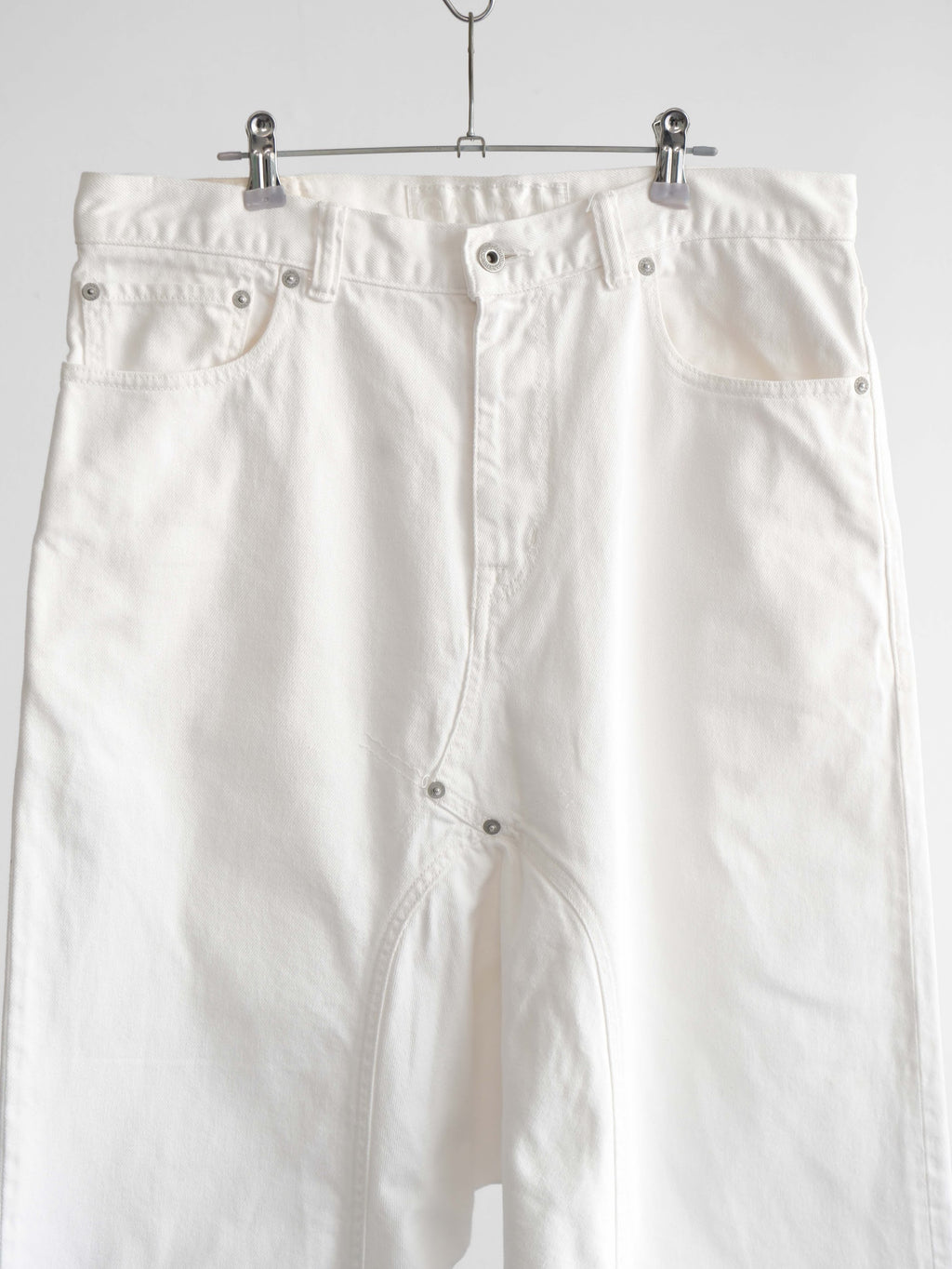 SS2016 COMME DES GARÇONS WHITE GANRYU PANTS