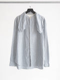 SS2017 YOHJI YAMAMOTO STRIPES BLUE Y'S LS SHIRT