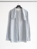 SS2017 YOHJI YAMAMOTO STRIPES BLUE Y'S LS SHIRT