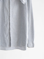 SS2017 YOHJI YAMAMOTO STRIPES BLUE Y'S LS SHIRT