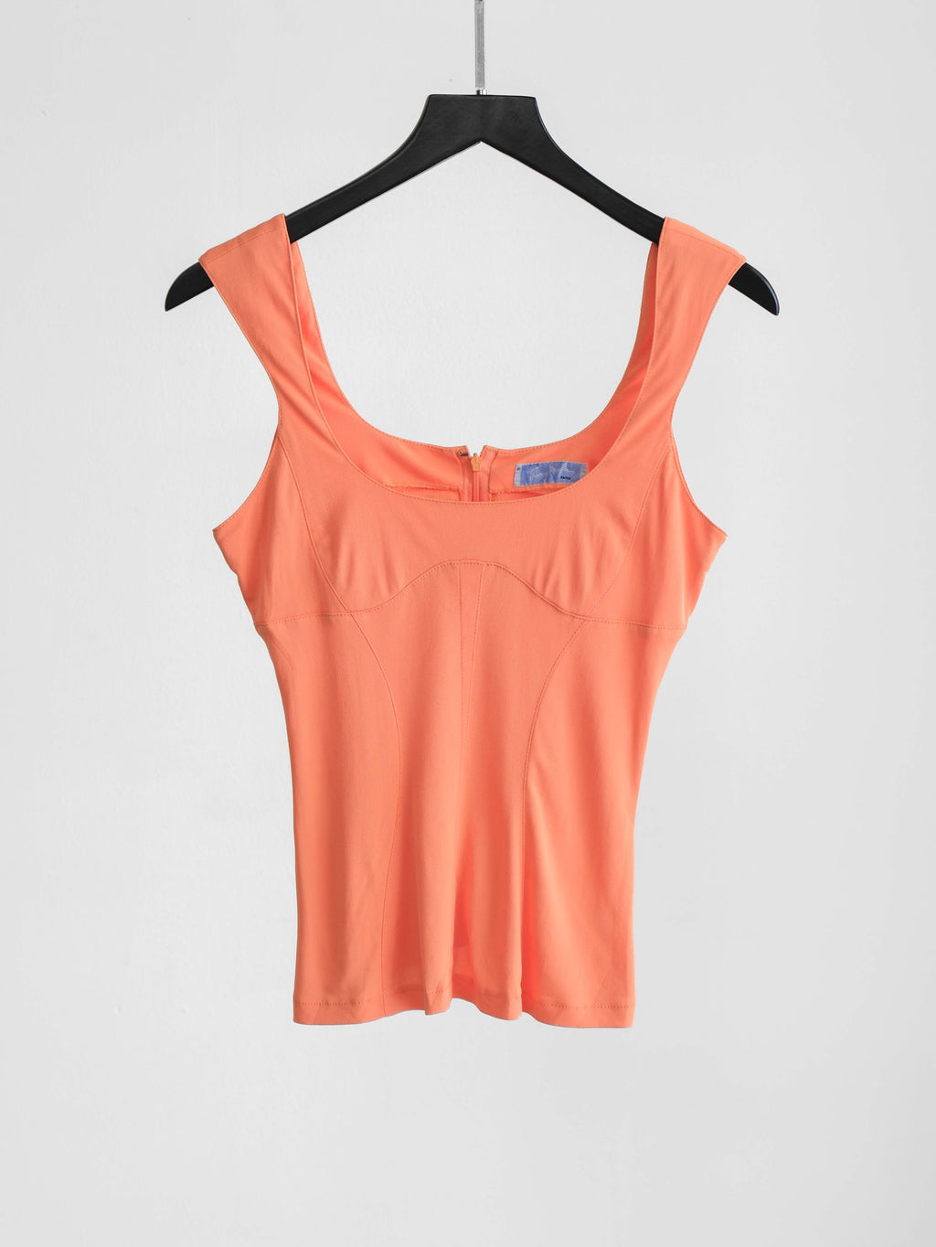 THIERY MUGLER ORANGE TANK TOP