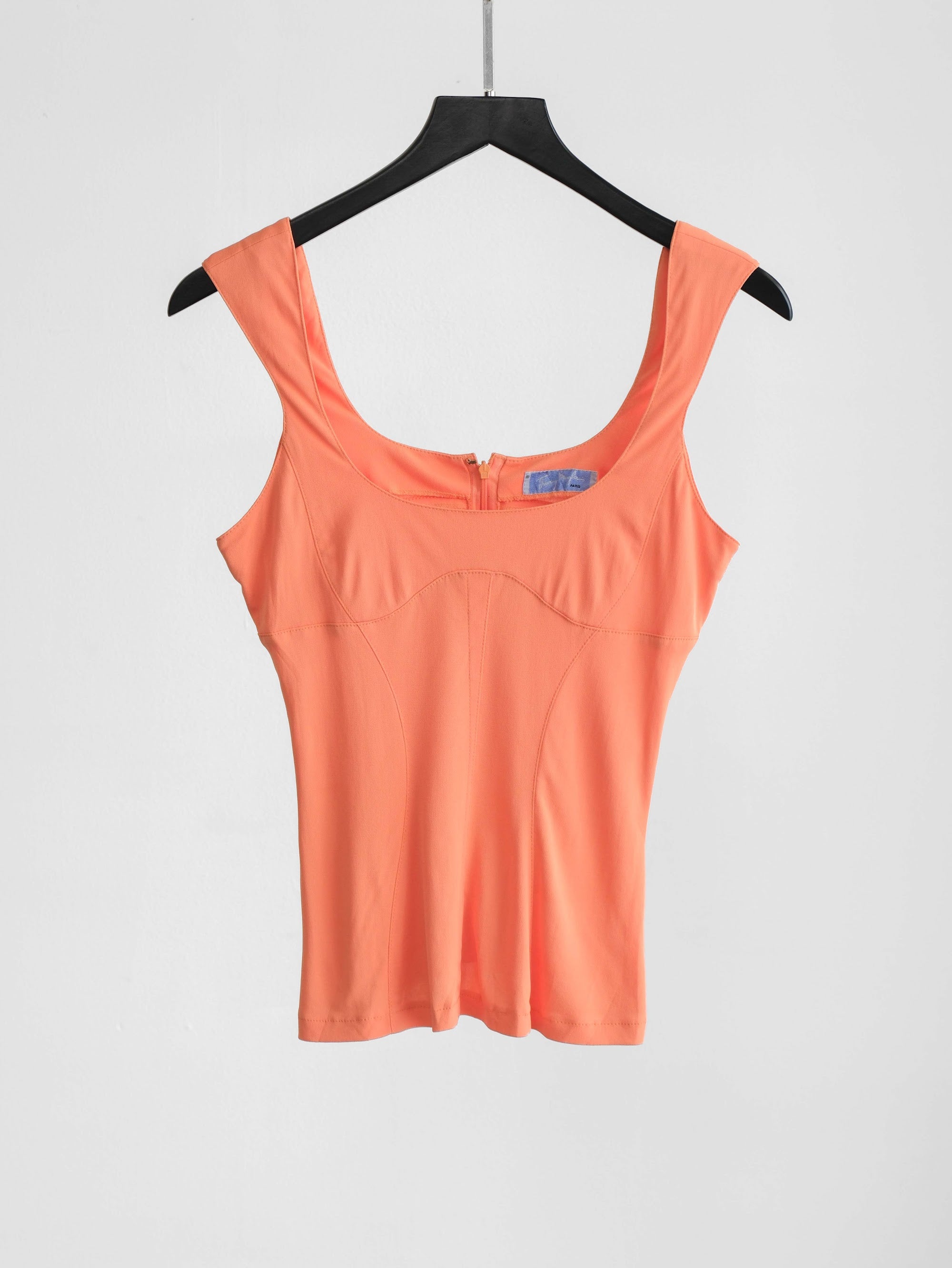 THIERY MUGLER ORANGE TANK TOP