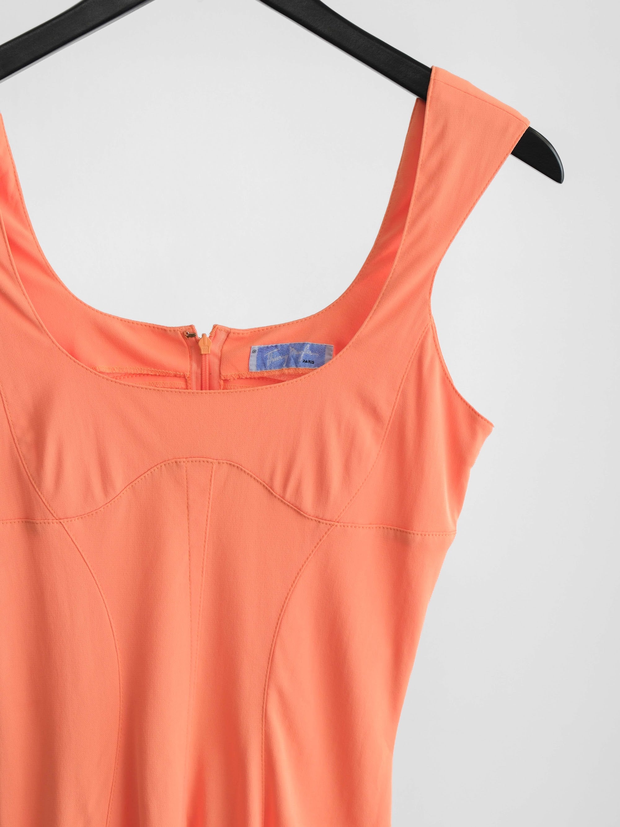 THIERY MUGLER ORANGE TANK TOP
