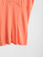 THIERY MUGLER ORANGE TANK TOP