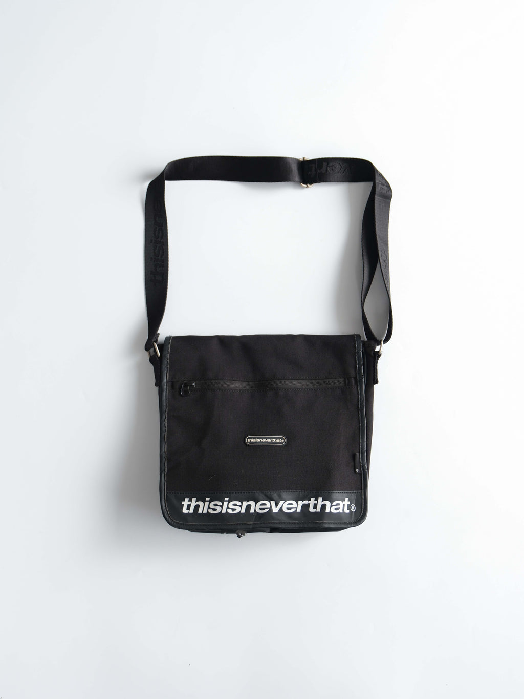 THISISNEVERTHAT BLACK SHOULDER BAG