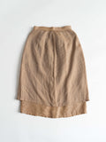VALENTINO  STRIPES BEIGE SKIRT