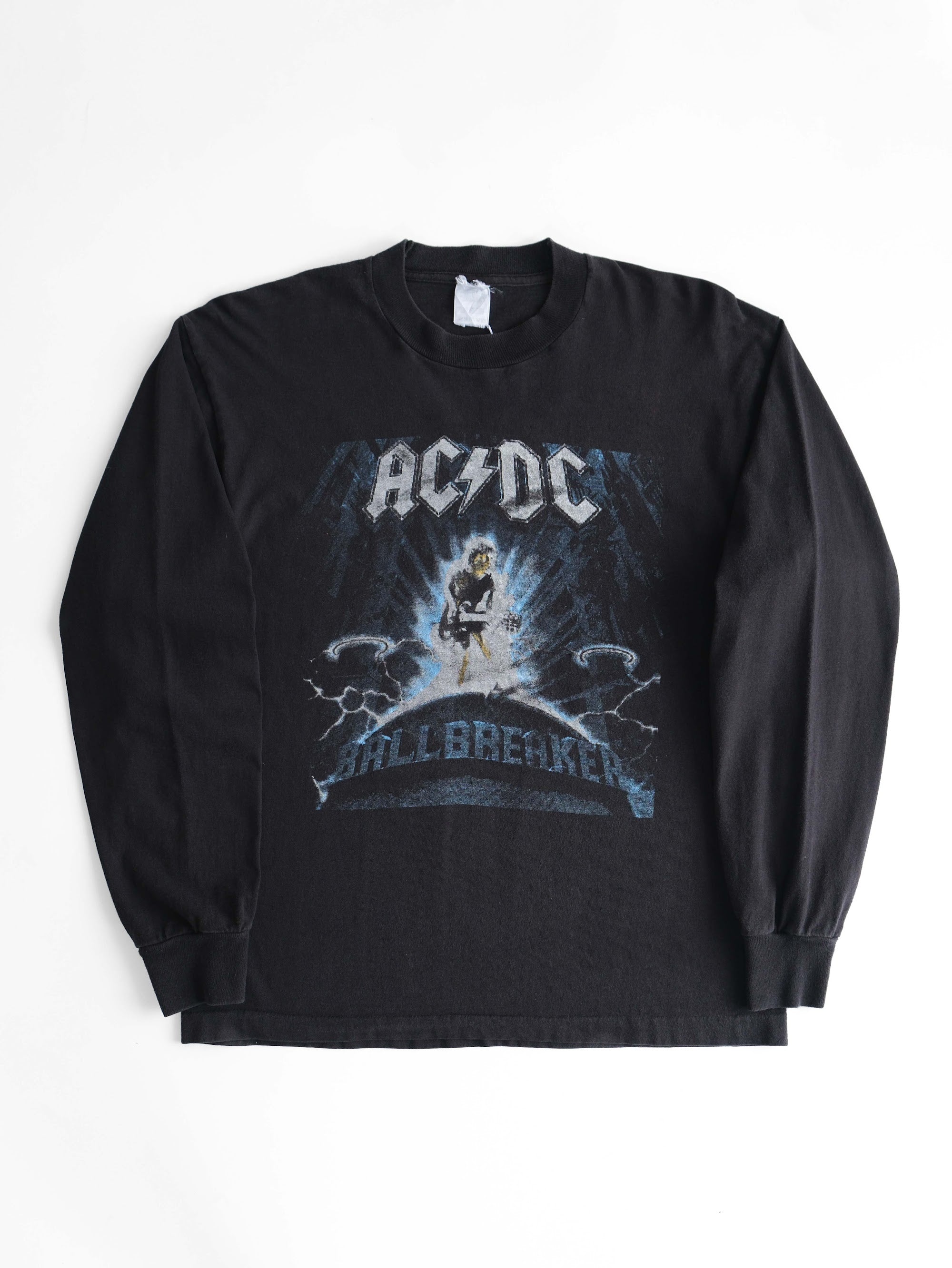 VINTAGE BLACK AC/DC "BALLBREAKER" LS T-SHIRT