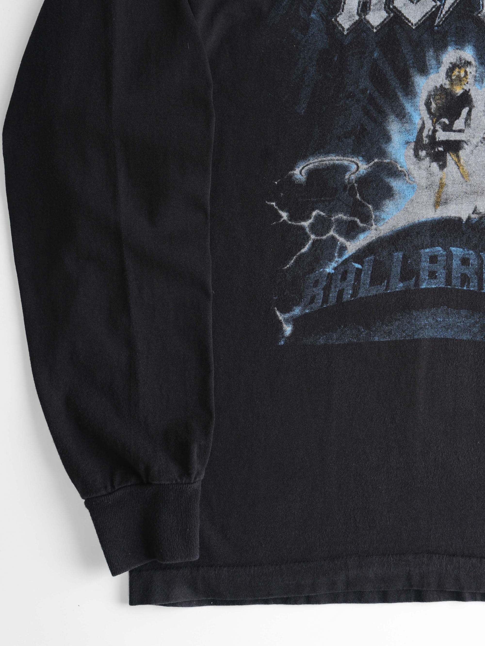 VINTAGE BLACK AC/DC "BALLBREAKER" LS T-SHIRT