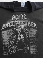 VINTAGE BLACK AC/DC "BALLBREAKER" LS T-SHIRT
