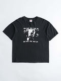 VINTAGE BLACK BAUHAUS "BELA LUGOSI'S DEAD" T-SHIRT