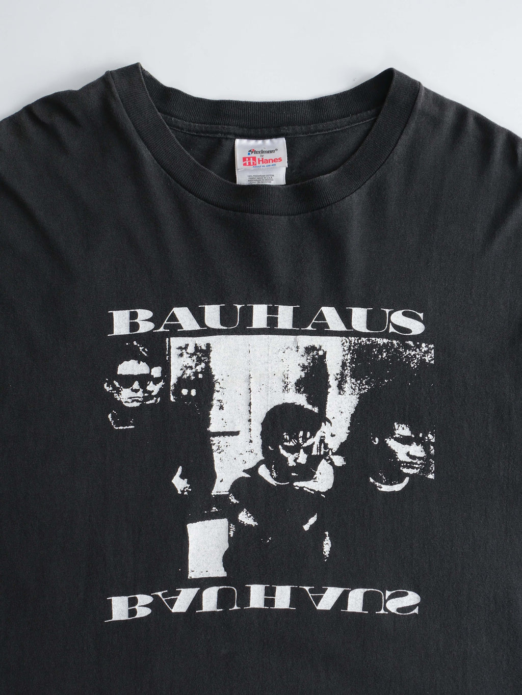 VINTAGE BLACK BAUHAUS "BELA LUGOSI'S DEAD" T-SHIRT