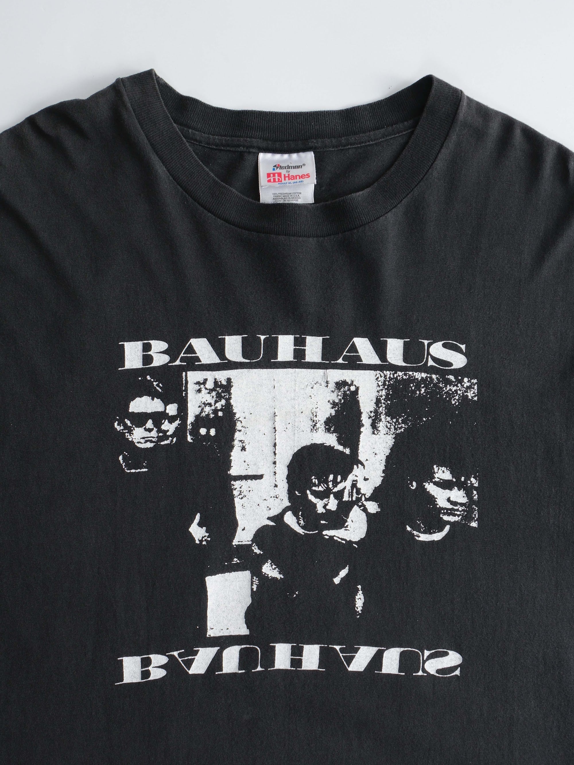 VINTAGE BLACK BAUHAUS "BELA LUGOSI'S DEAD" T-SHIRT