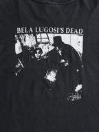 VINTAGE BLACK BAUHAUS "BELA LUGOSI'S DEAD" T-SHIRT