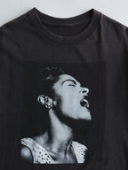 VINTAGE BLACK BILLIE HOLIDAY T-SHIRT