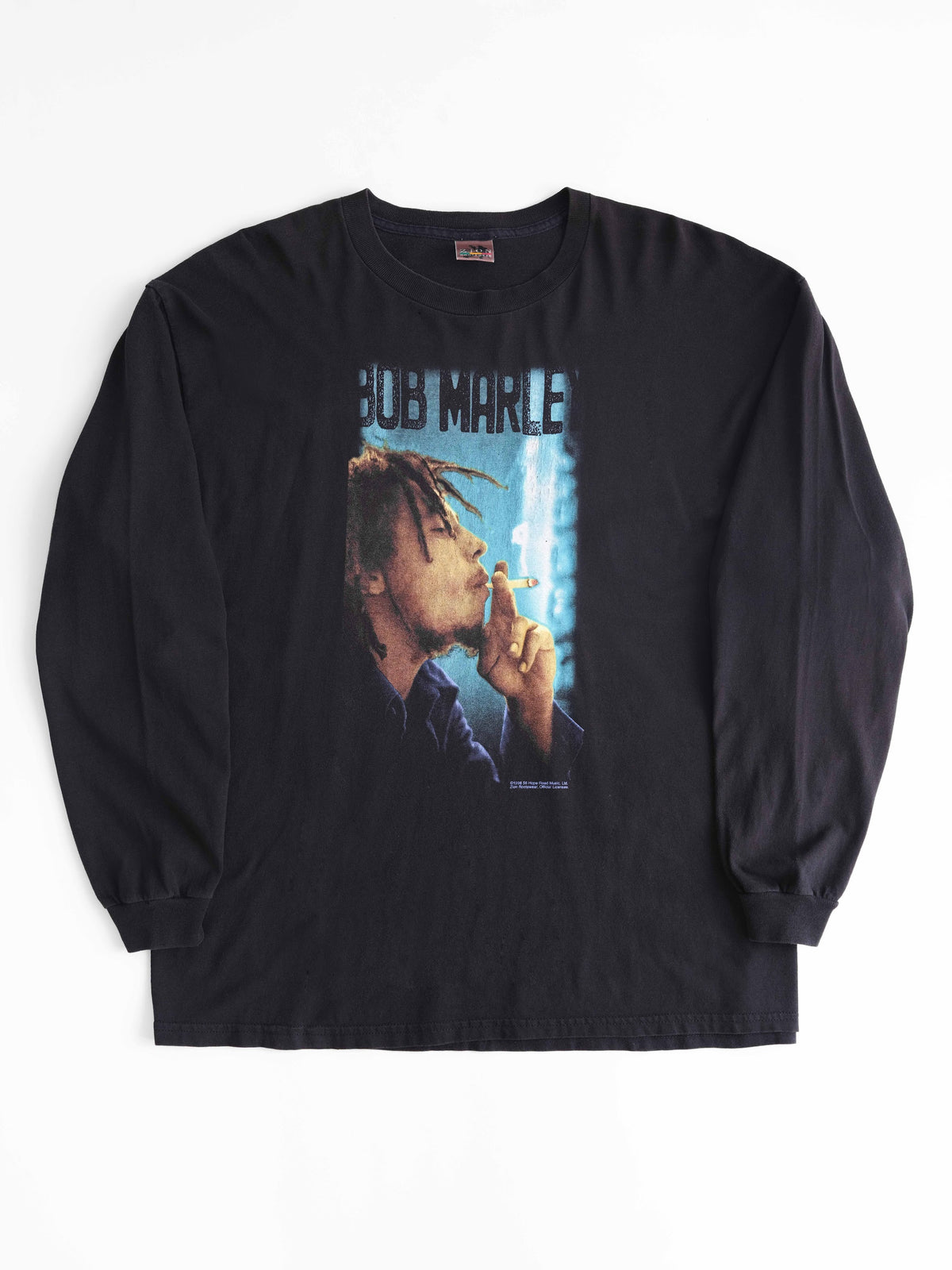 VINTAGE BLACK BOB MARLEY LS T-SHIRT
