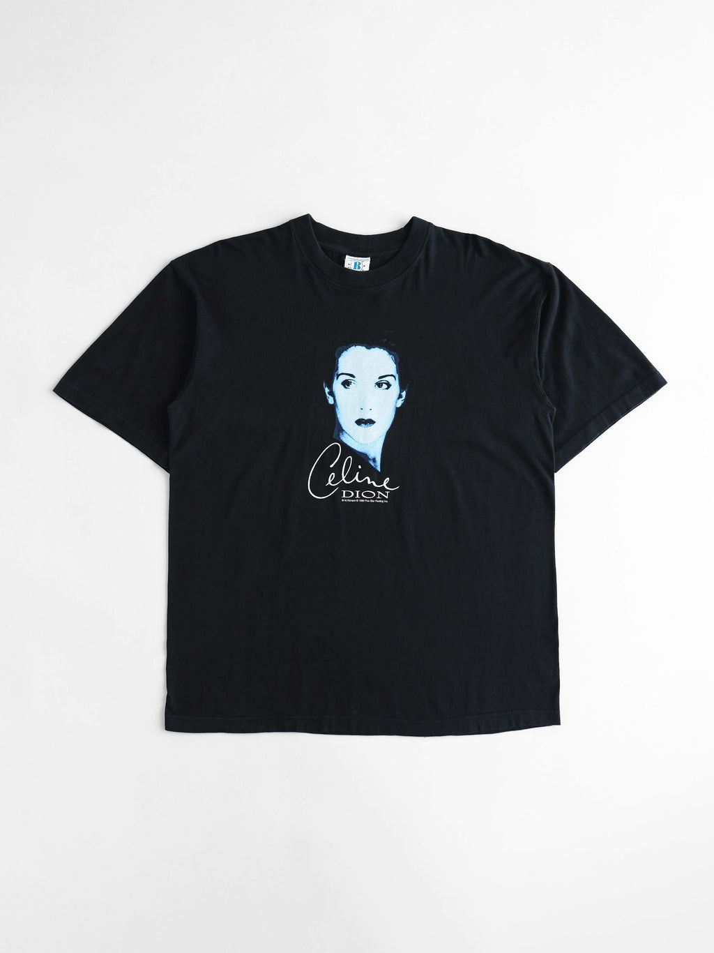 VINTAGE BLACK CELINE DION T-SHIRT