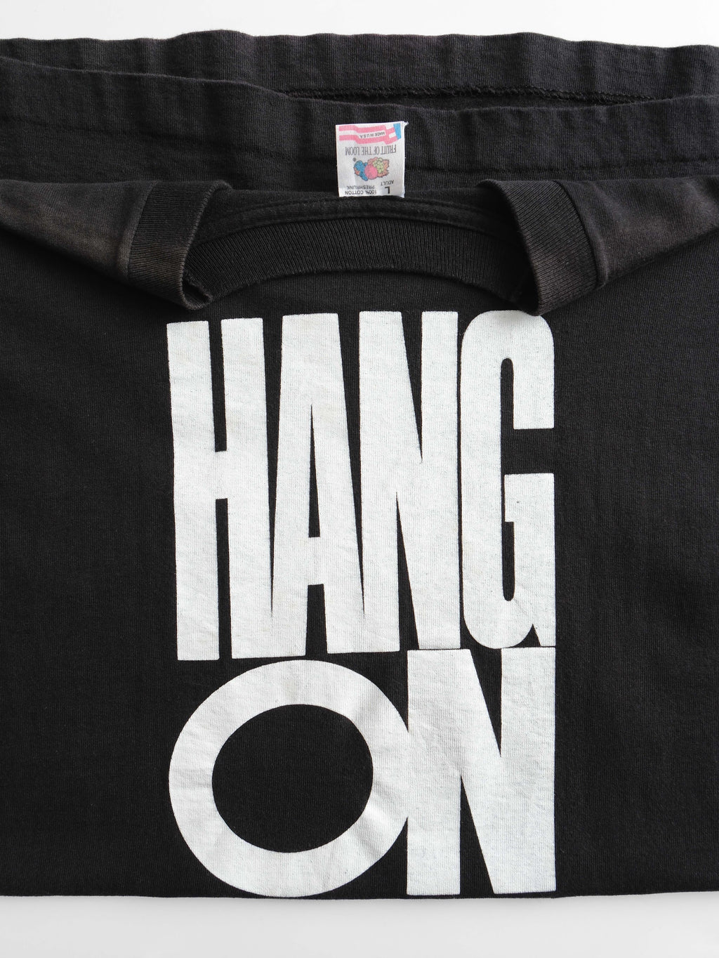 VINTAGE BLACK CLIFF HANGER T-SHIRT
