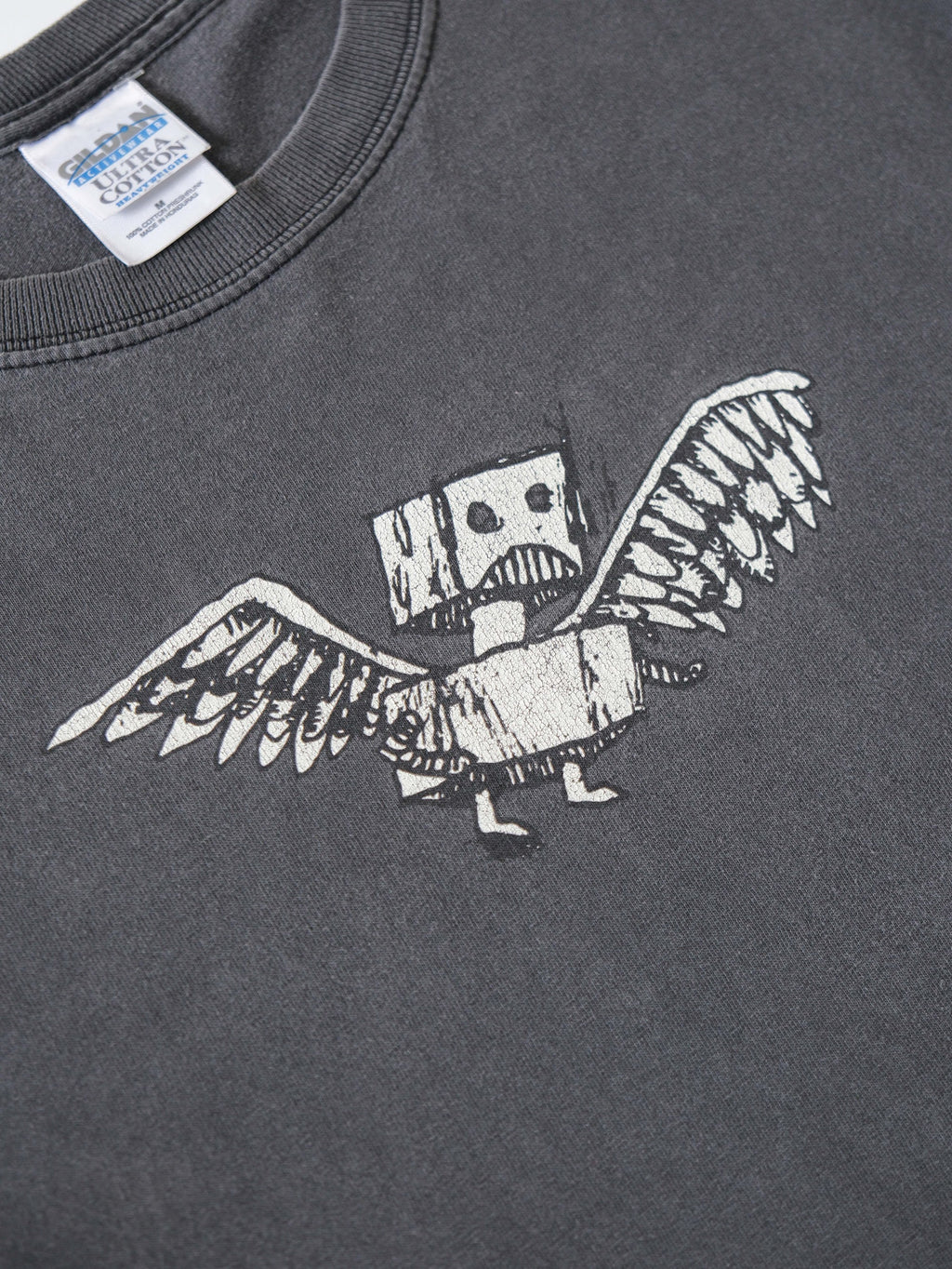 VINTAGE BLACK COLOUR OF FIRE T-SHIRT