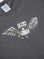 VINTAGE BLACK COLOUR OF FIRE T-SHIRT