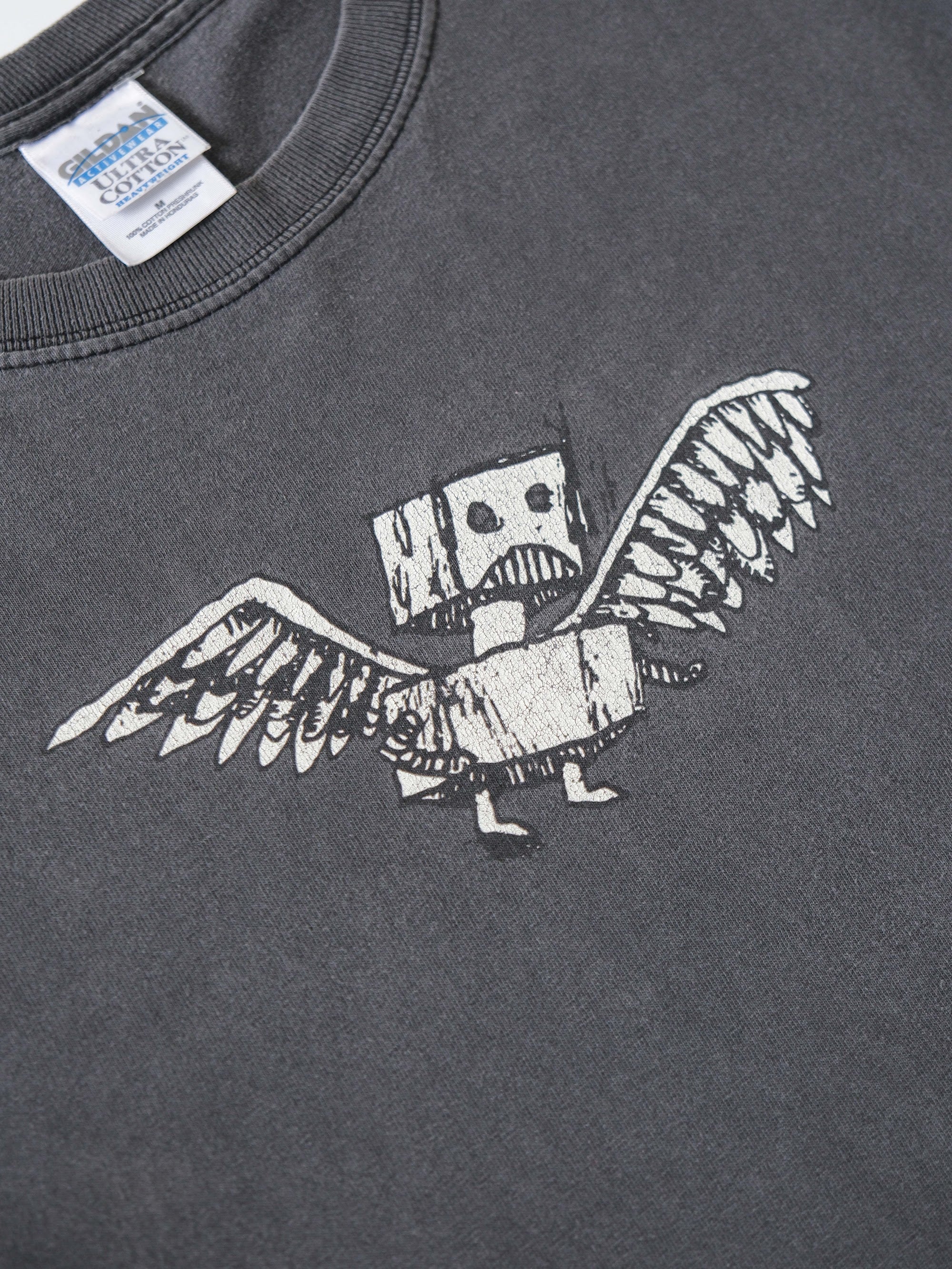 VINTAGE BLACK COLOUR OF FIRE T-SHIRT