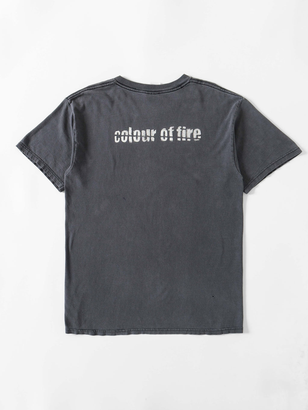 VINTAGE BLACK COLOUR OF FIRE T-SHIRT