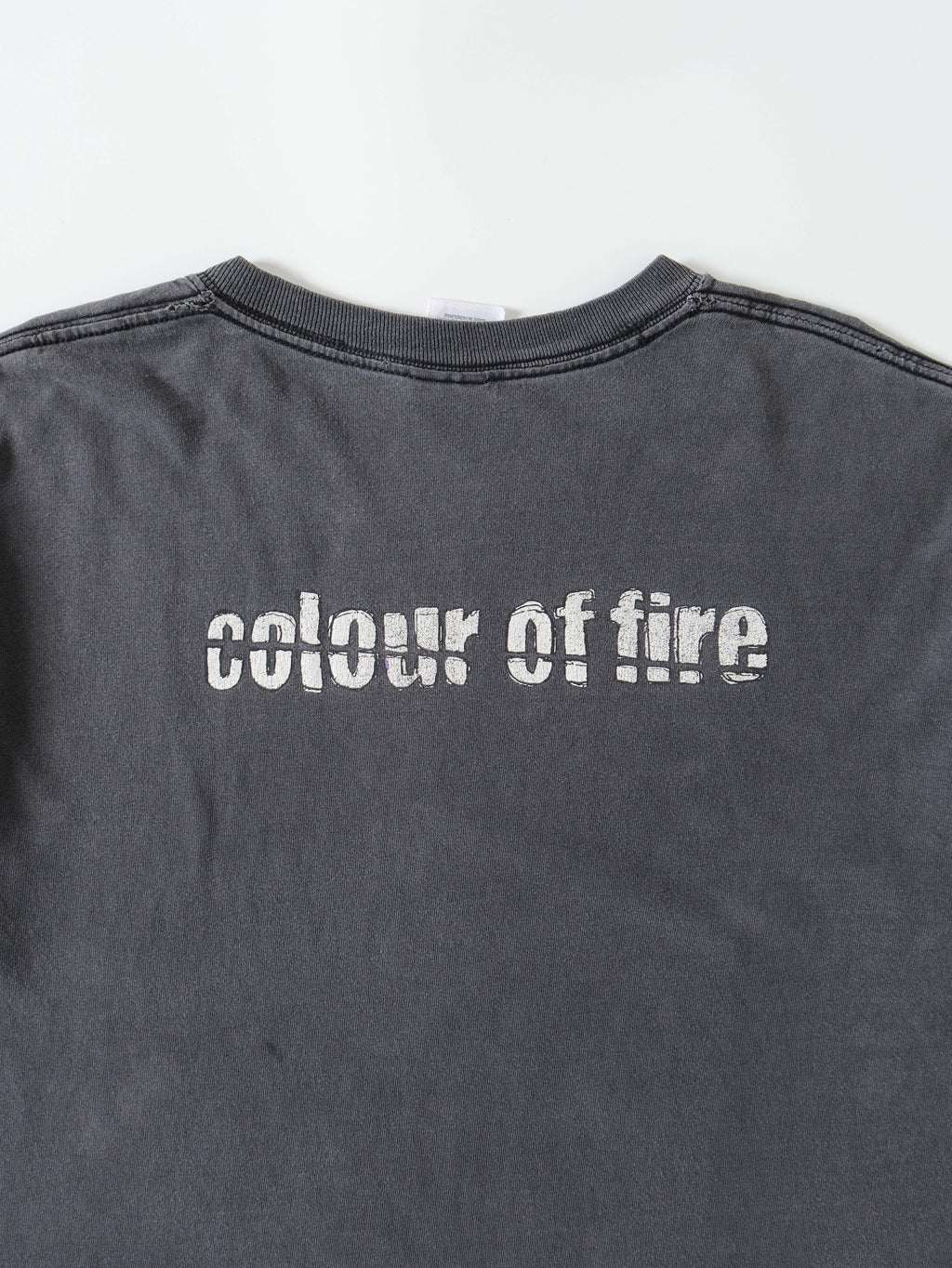 VINTAGE BLACK COLOUR OF FIRE T-SHIRT