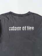 VINTAGE BLACK COLOUR OF FIRE T-SHIRT