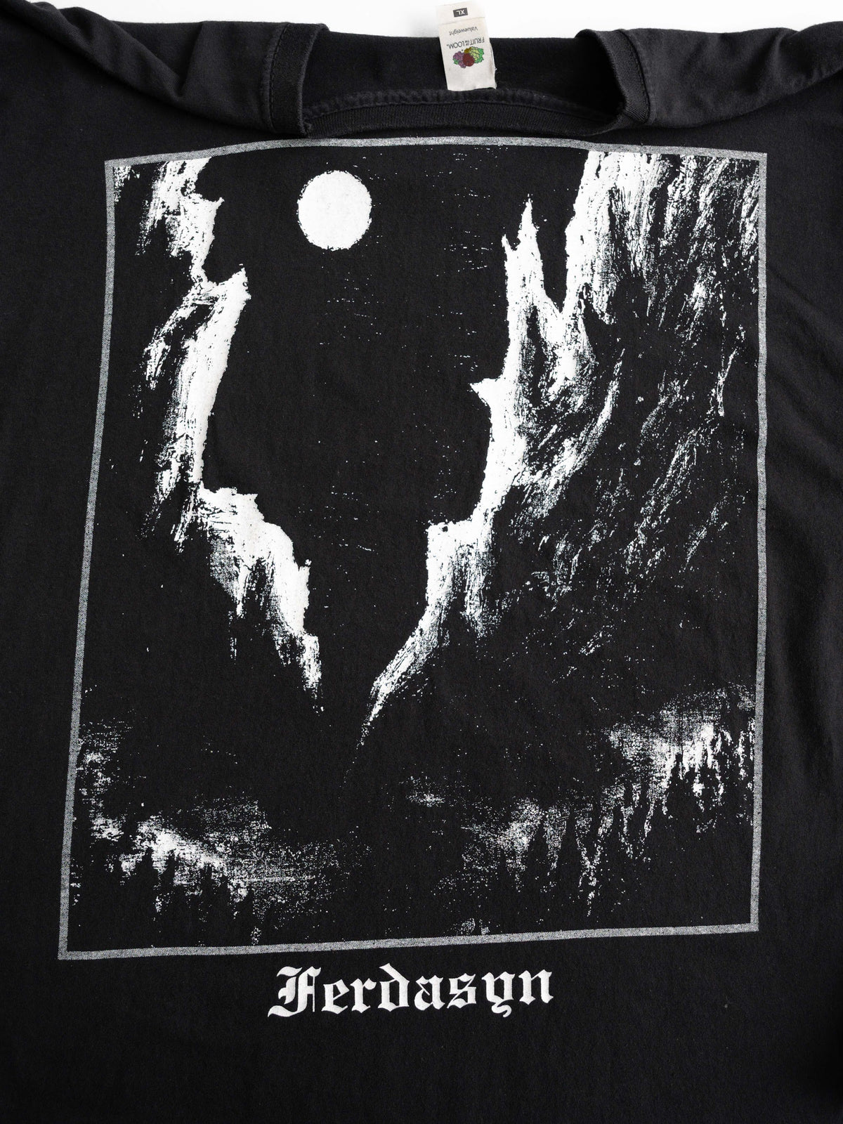 VINTAGE BLACK DARKTHRONE " TRANSILVANIAN HUNGER "  LS T-SHIRT