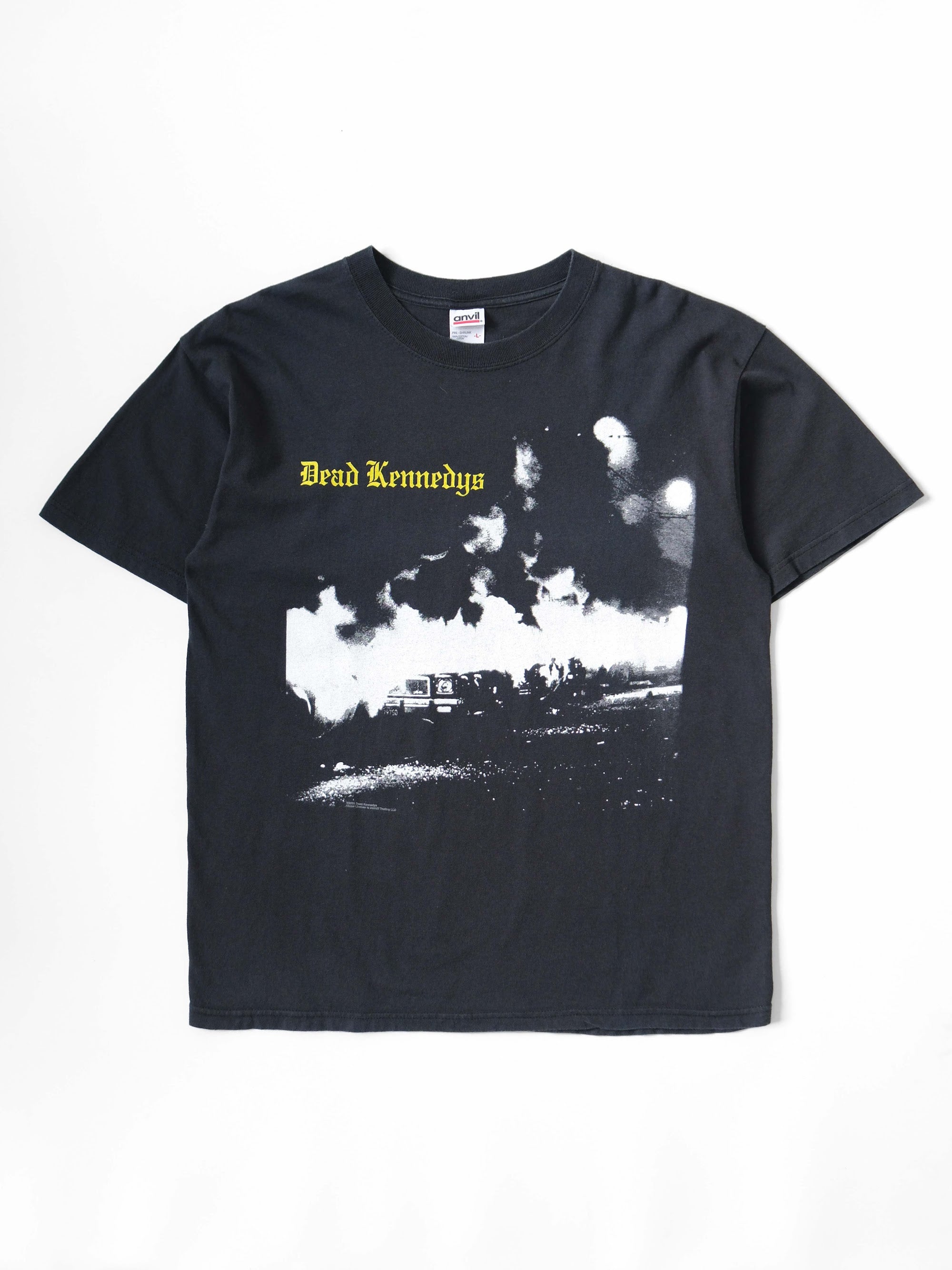 VINTAGE BLACK DEAD KENNEDYS "FRESH FRUIT FOR ROTTING VEGETABLES" ALBUM BAND T-SHIRT