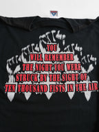 VINTAGE BLACK DISTURBED LS T-SHIRT