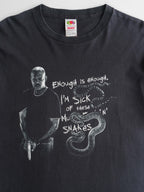 VINTAGE BLACK ENOUGH IS ENOUGH MOVIE T-SHIRT