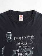 VINTAGE BLACK ENOUGH IS ENOUGH MOVIE T-SHIRT