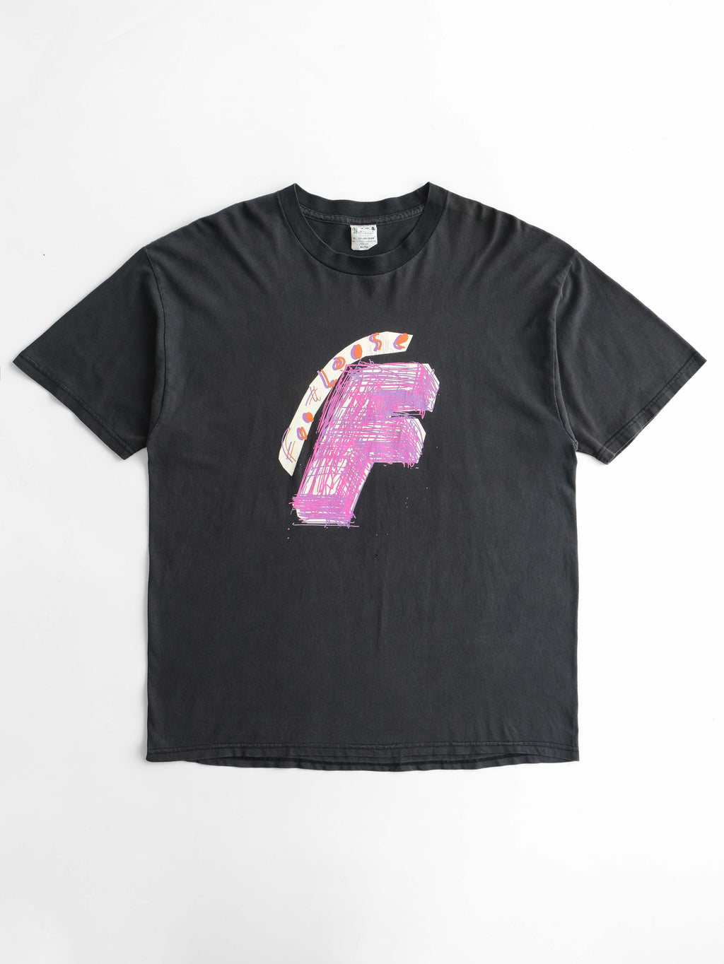 VINTAGE BLACK FOOTLOOSE  T-SHIRT