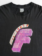 VINTAGE BLACK FOOTLOOSE  T-SHIRT