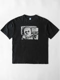 VINTAGE BLACK " FUCK MILK...GOT BEER? "  T-SHIRT