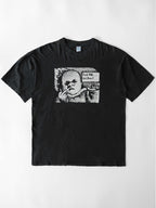 VINTAGE BLACK " FUCK MILK...GOT BEER? "  T-SHIRT