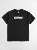 VINTAGE BLACK G.I.JOE T-SHIRT